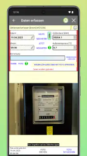 Strom & Zählerverwaltung screenshot 5