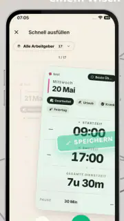 StundenApp screenshot 3