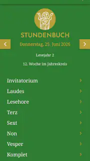 Stundenbuch - Stundengebet screenshot 2