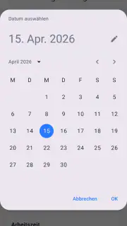 Stundenrechner screenshot 5