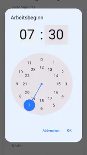 Stundenrechner screenshot 7
