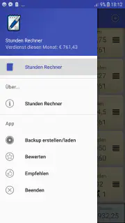 Stundenrechner Pro screenshot 1