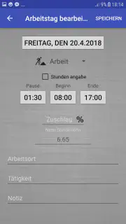 Stundenrechner Pro screenshot 6