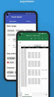 Stundenzettel Zeiterfassung screenshot 4