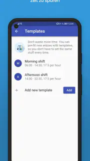 Stundenzettel Zeiterfassung screenshot 8
