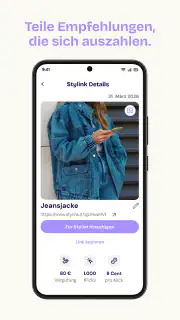 stylink – dein Creator Tool screenshot 3