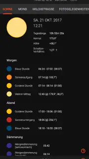 Sun Surveyor (Sonnenvermesser) screenshot 7