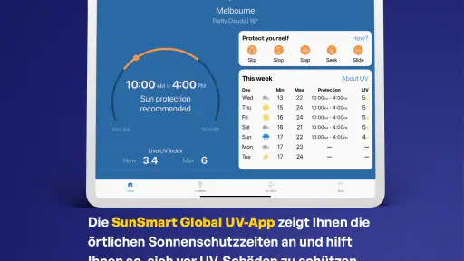 SunSmart Global UV-App screenshot 7