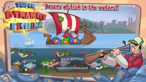 Super Dynamite Fishing Premium screenshot 3