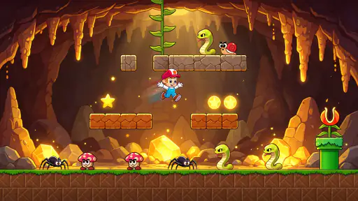Super Gino Bros - Jump & Run screenshot 2