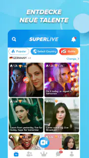 SuperLive- Live Stream & Chat screenshot 4