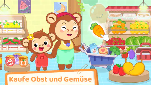 Supermarkt Kinder Einkauf Spaß screenshot 1