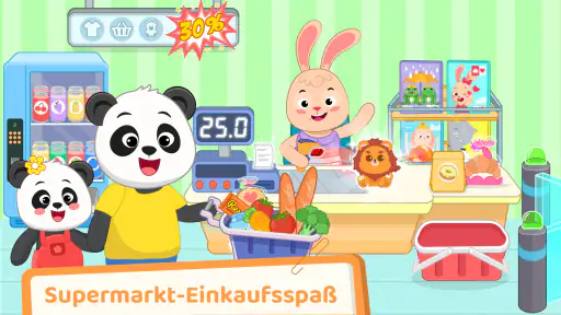 Supermarkt Kinder Einkauf Spaß screenshot 4