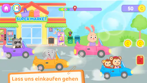 Supermarkt Kinder Einkauf Spaß screenshot 6