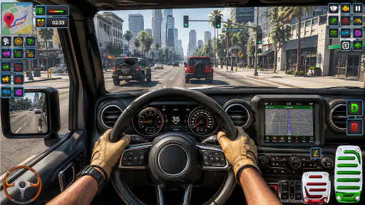 SUV Jeep fahren 4x4 Simulation screenshot 3