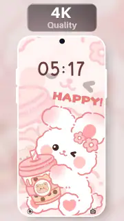 Süße Kawaii Hintergrundbildern screenshot 2