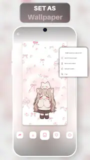 Süße Kawaii Hintergrundbildern screenshot 8