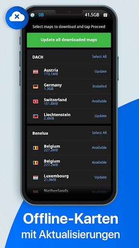 Sygic LKW Wohnmobil Navigation screenshot