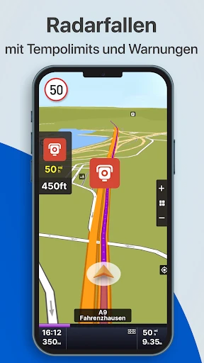 Sygic LKW Wohnmobil Navigation screenshot