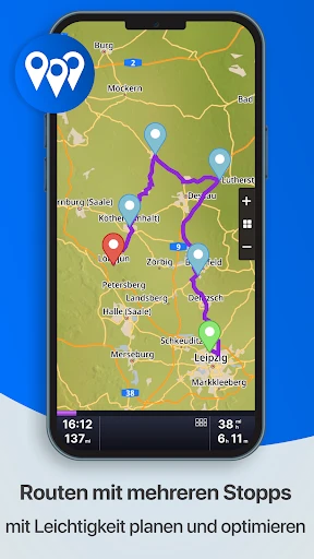 Sygic LKW Wohnmobil Navigation screenshot