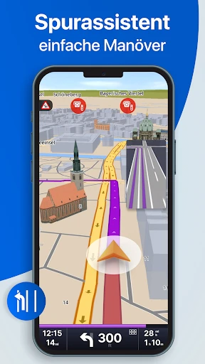 Sygic LKW Wohnmobil Navigation screenshot