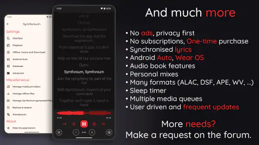 Symfonium: Musik-Player screenshot 8