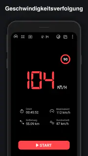 Tachometer: Entfernungsmesser screenshot 2