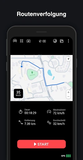 Tachometer: Entfernungsmesser screenshot