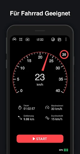 Tachometer: Entfernungsmesser screenshot