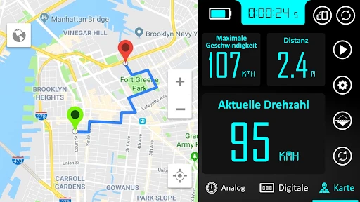 tachometer - Kilometerzähler screenshot