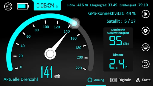 tachometer - Kilometerzähler screenshot