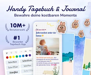 Tagebuch Journal mit Passwort screenshot