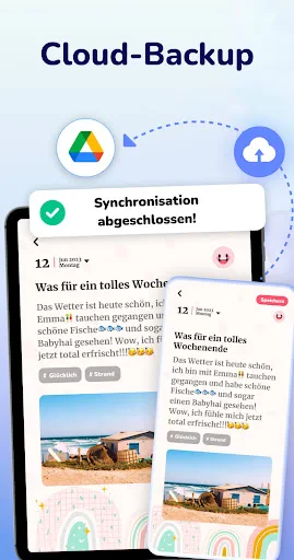 Tagebuch Journal mit Passwort screenshot