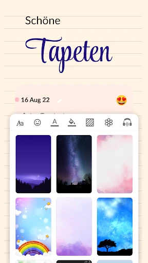 Tagebuch mit Passwort, Notizen screenshot