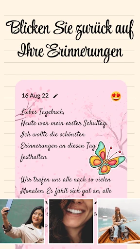 Tagebuch mit Passwort, Notizen screenshot