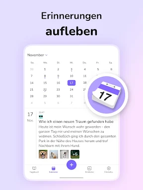 Tagebuch - Tägliche Gedanken screenshot