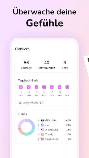Tagebuch - Tägliche Gedanken screenshot