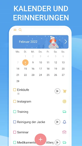 Tagesplaner - Alltagsmanager screenshot