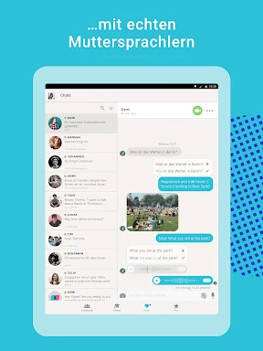 Tandem: Sprachaustausch screenshot