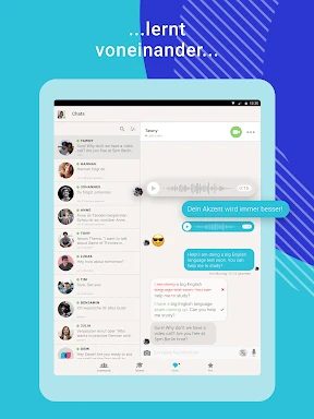Tandem: Sprachaustausch screenshot