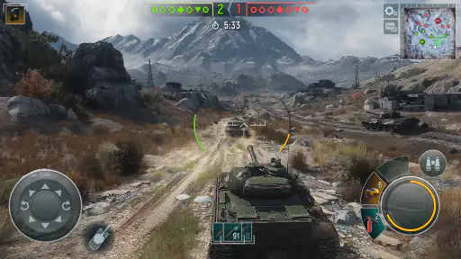 Tank Force: War Tank Games screenshot 2