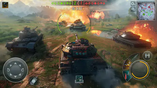 Tank Force: War Tank Games screenshot 7