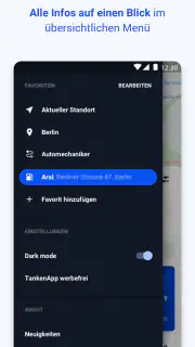 TankenApp mit Benzinpreistrend screenshot 5