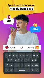 Tastaturübersetzer für Chat screenshot 5