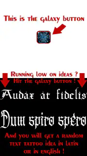 Tattoo Font Designer screenshot 4