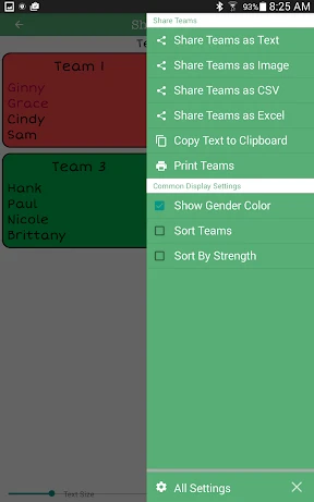Team Shake: Pick Random Groups screenshot