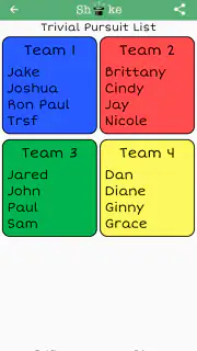 Team Shake: Pick Random Groups screenshot 2