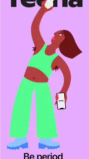 Teena - Perioden-App für Teens screenshot 1