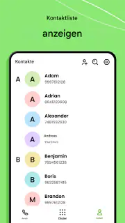 Telefonwähler - Kontakte screenshot 4