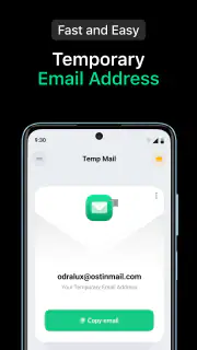 Temp Mail - Temporäre E-Mail screenshot 1